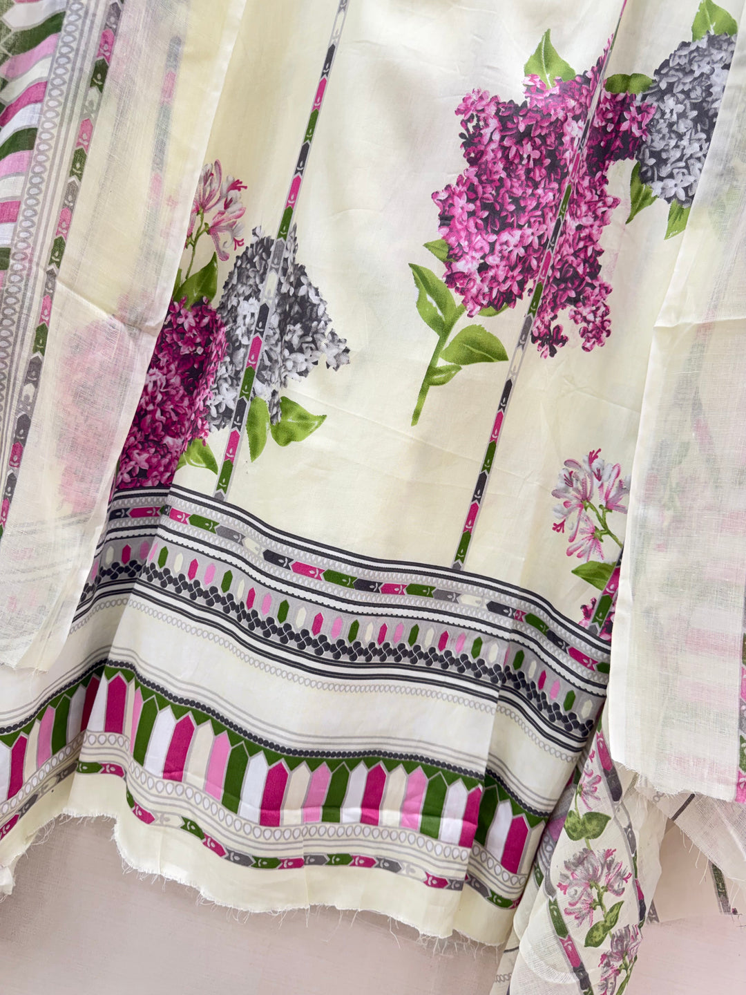 cotton unstitched suits