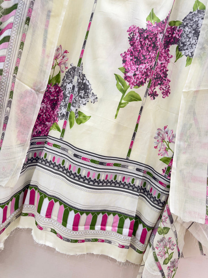 cotton unstitched suits