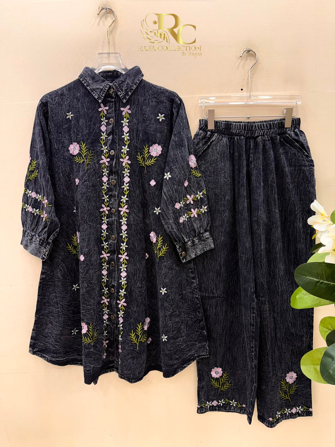 Denim Long Co-ord Sets