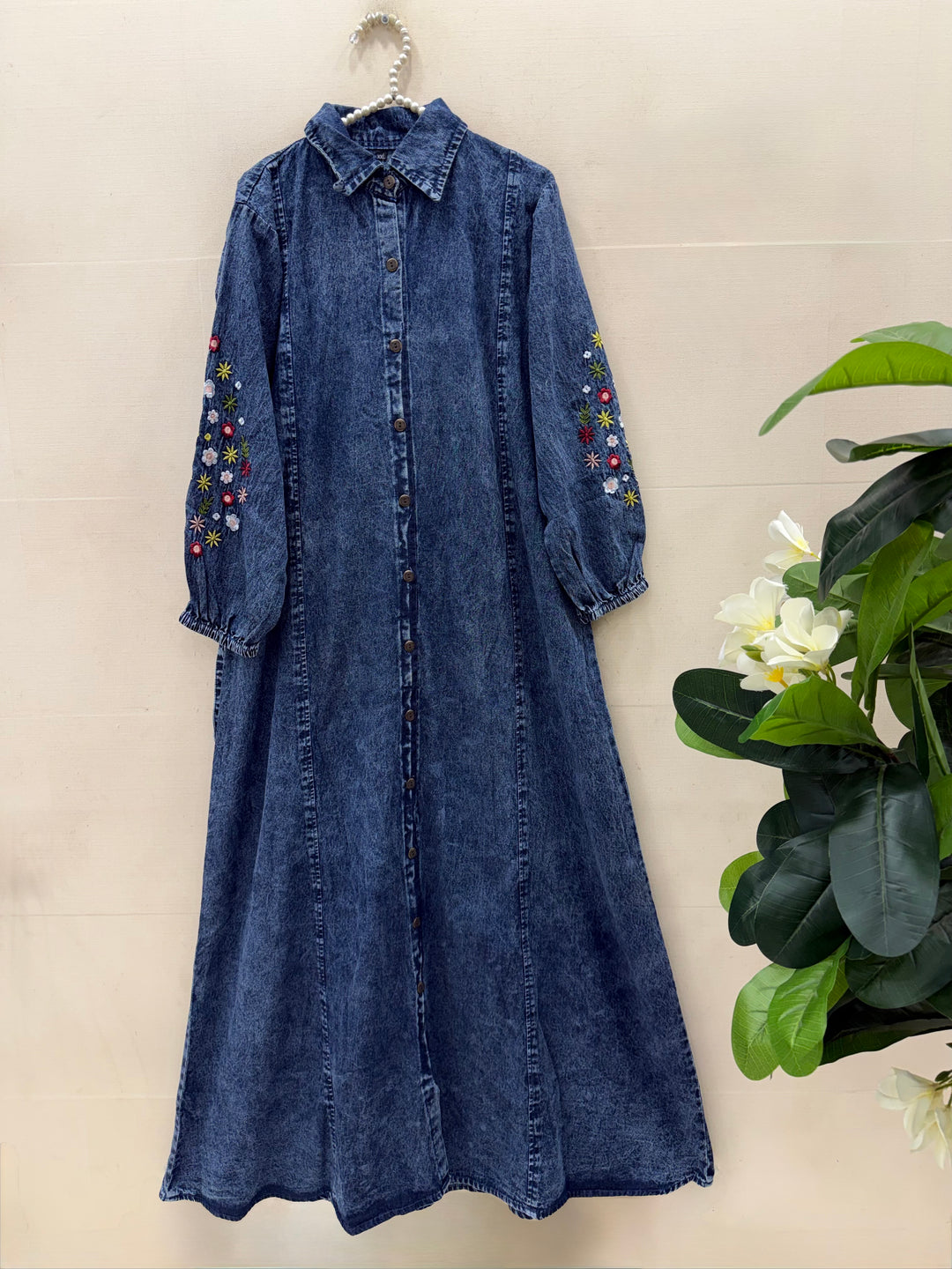 Denim Long Gown’s