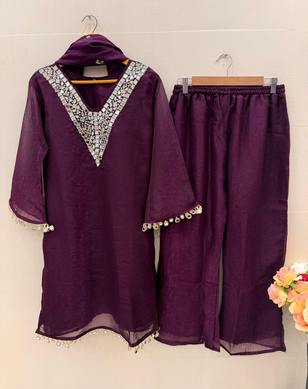 Shimmer Organza Suits