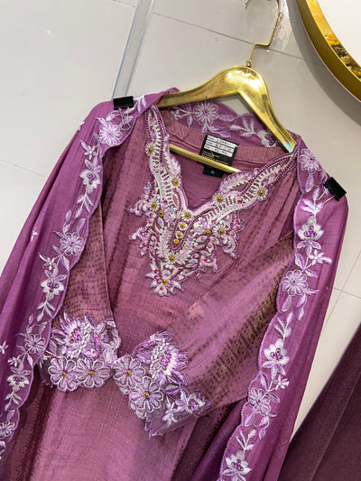 Karachi handwork Suit 1510