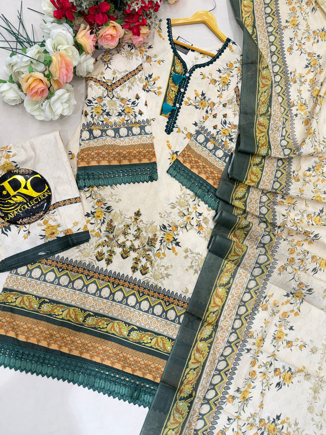 Cotton ready to wear suits