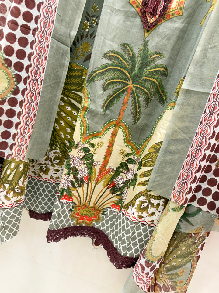 Cotton unstitched suits