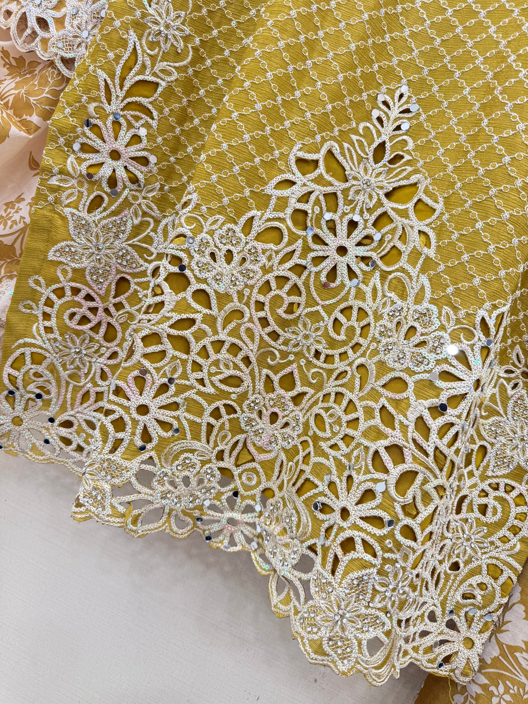Pakistani cutwork suits