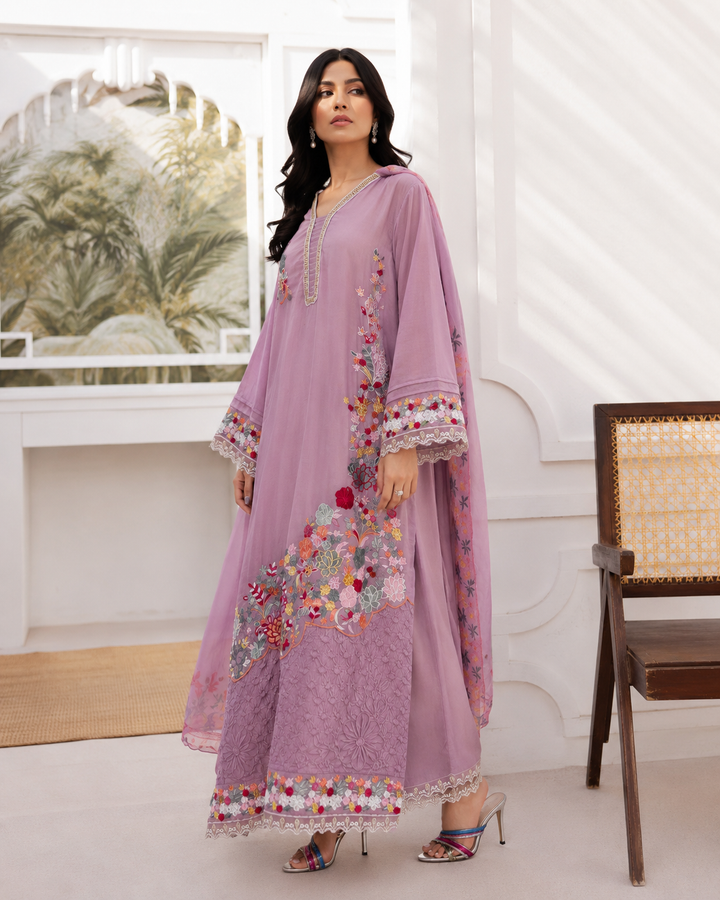 Pakistani formal embroidered suits