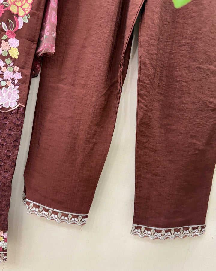 Pakistani formal embroidered suits