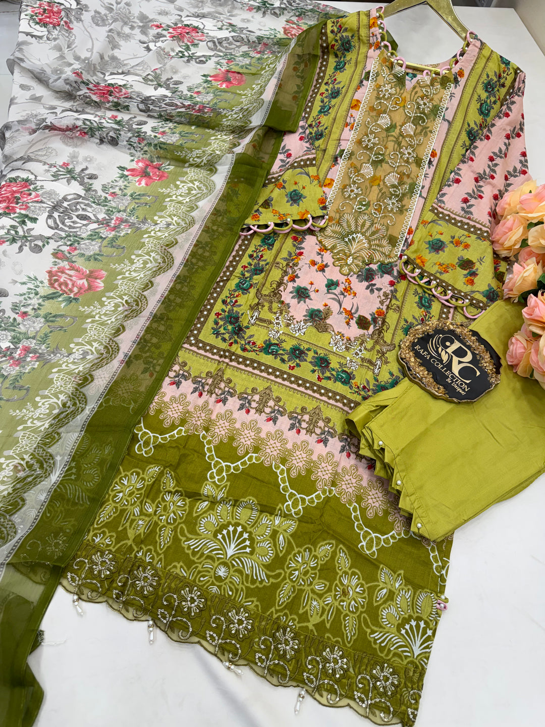 Pakistani patch work suit