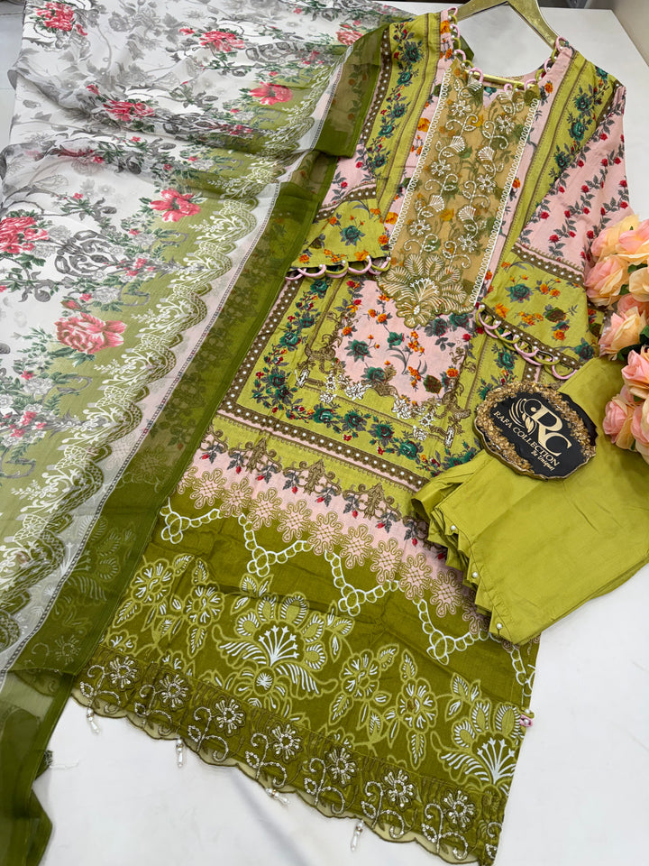 Pakistani patch work suit