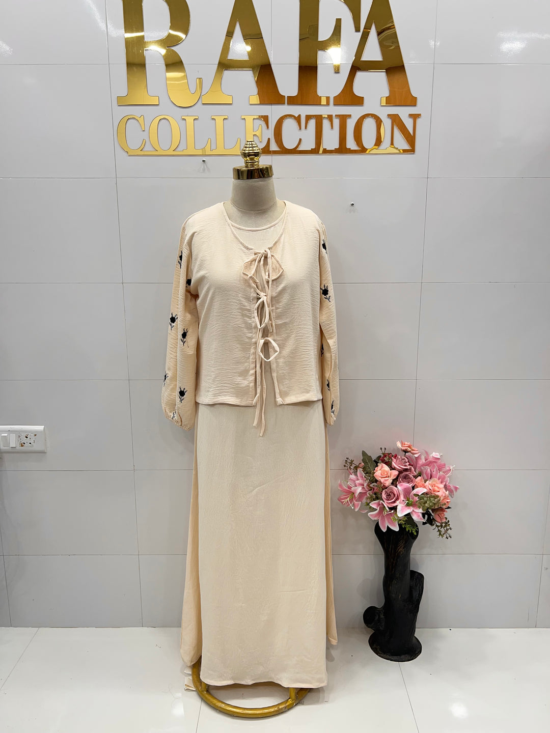 Korean 2 pc Long Dresses 2799