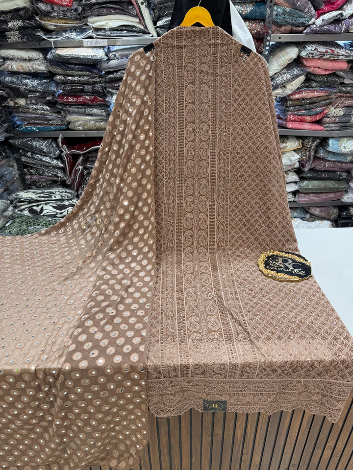 Georgette unstitched suits