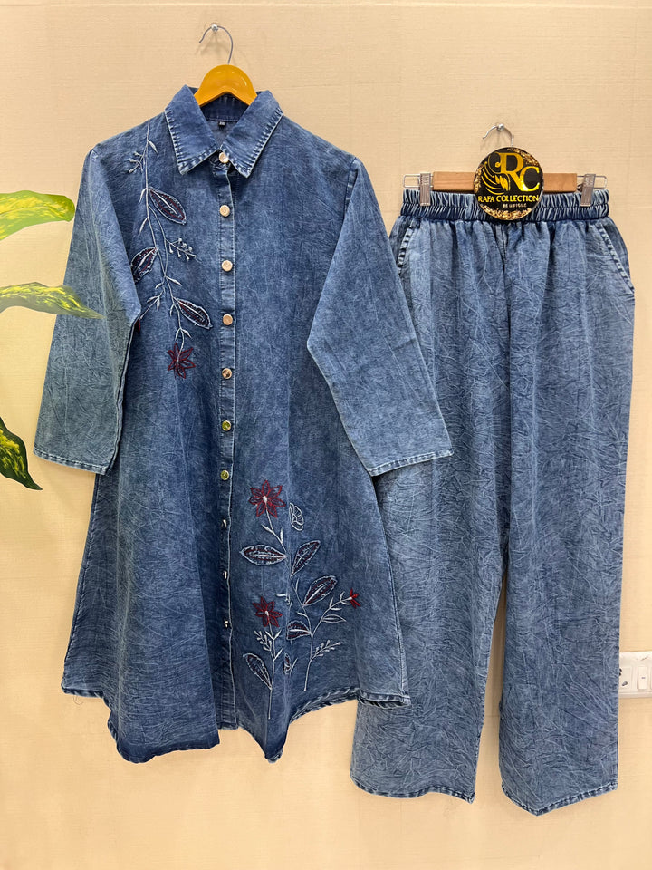 Denim Long Co-ord sets