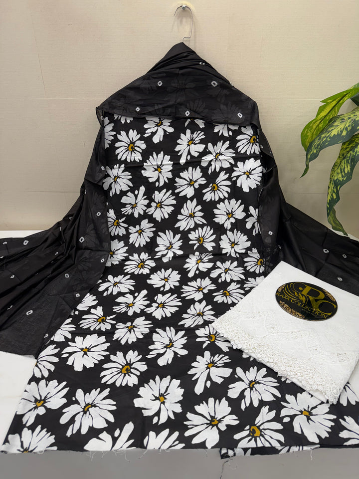 Cotton unstitched suits