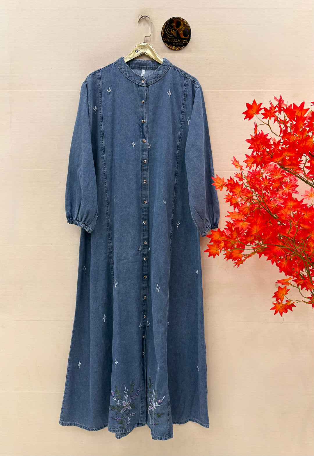 Denim Long Gown’s