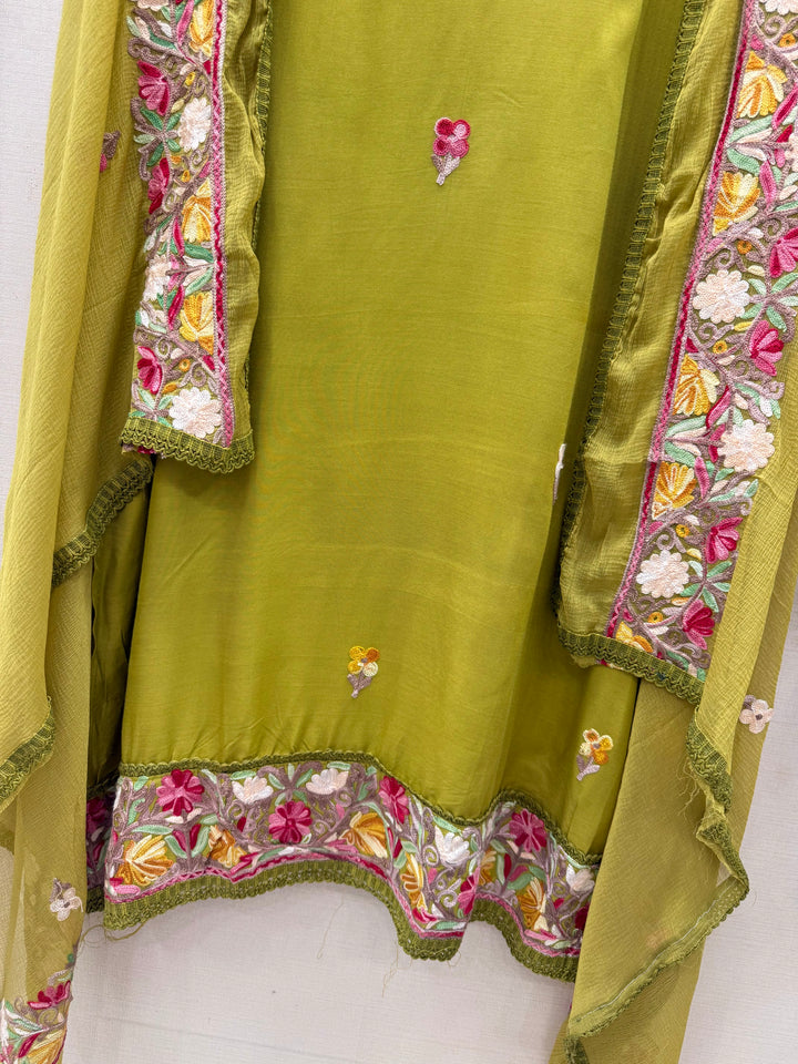 Kashmiri unstitched Suits