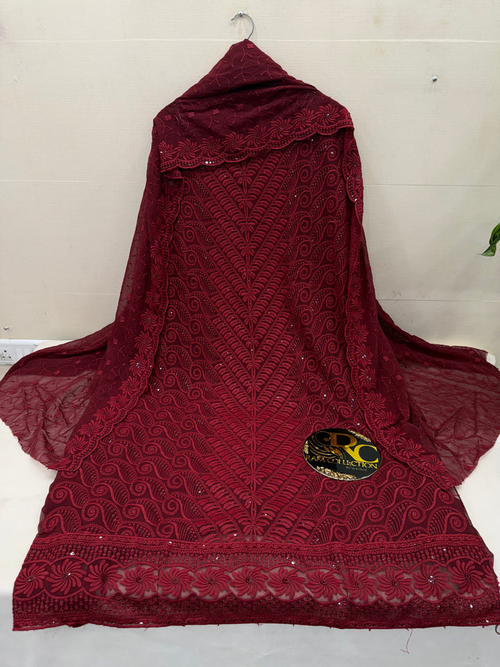 Georgette unstitched suits