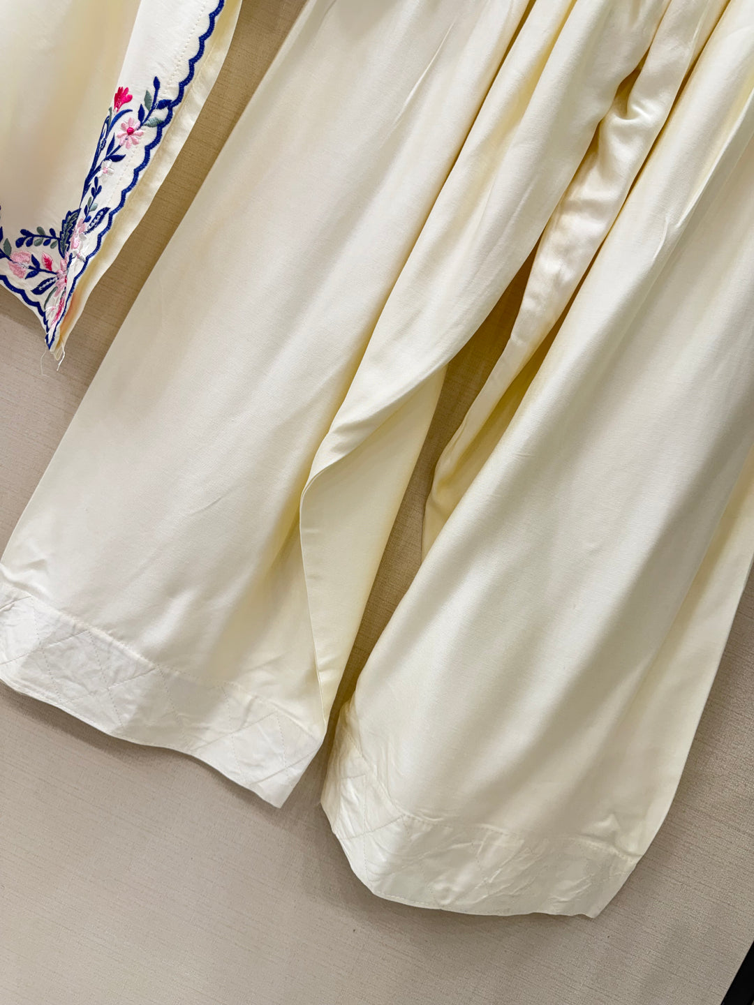 Embroidered Farshi salwar suits