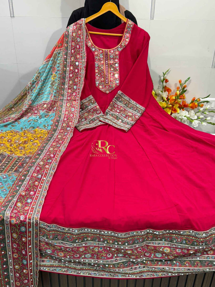 Kalidar rangeen gowns 5015