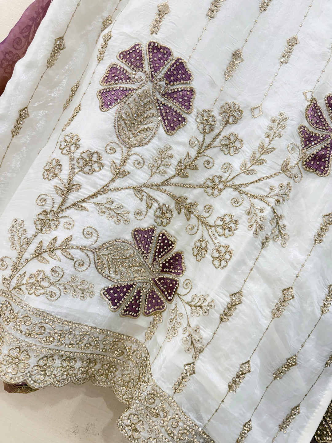 Shimmer Organza suits