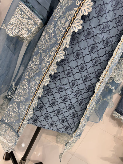 GEORGETTE JACKET SUIT  1184