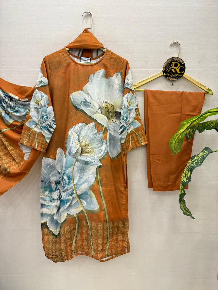 Cotton printed suits
