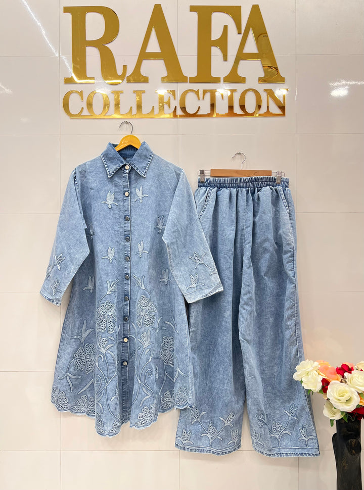 Denim co-ord sets
