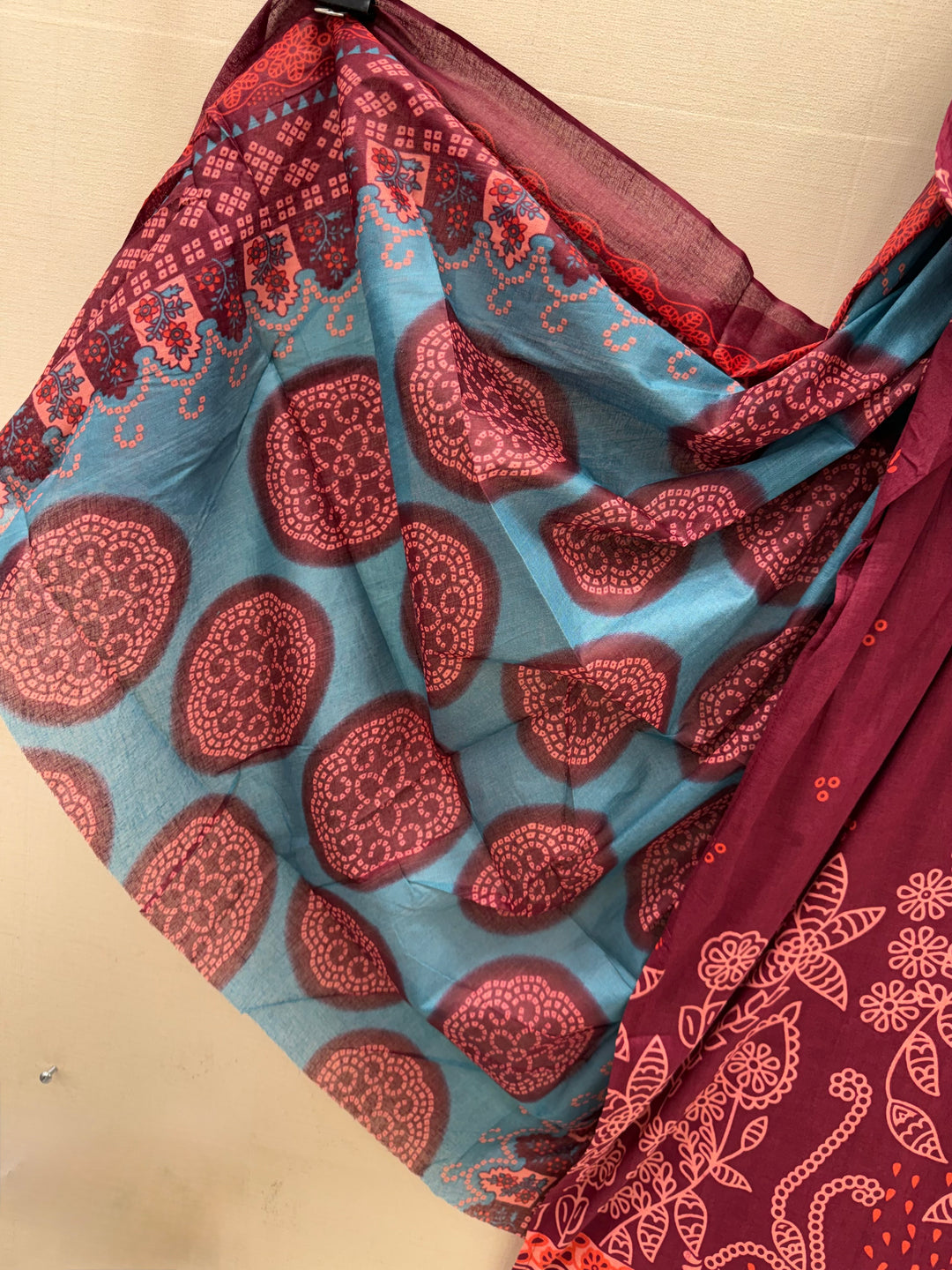 Cotton lakhnawi ready to wear suits
