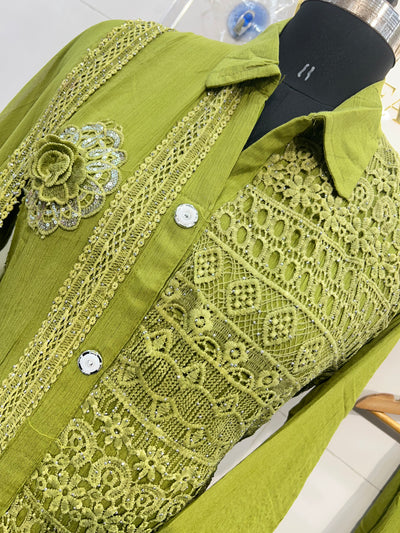Crinkle Co- Ord Set 1835
