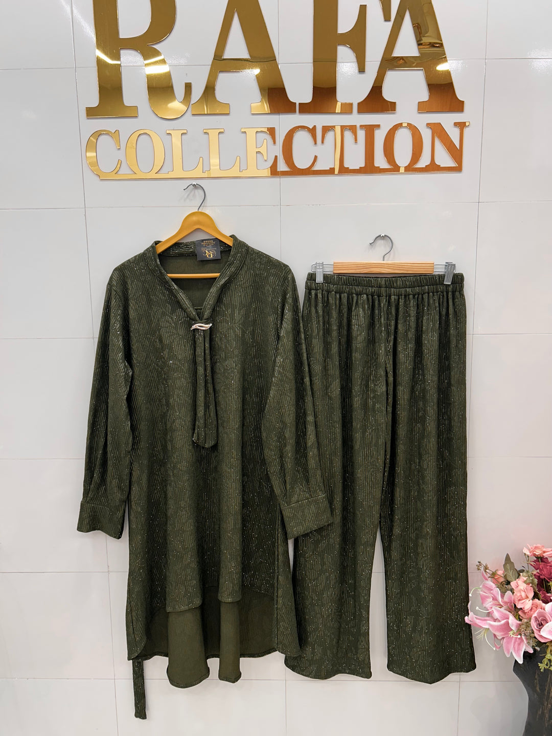 Crinkle lycra co-ord sets 2833