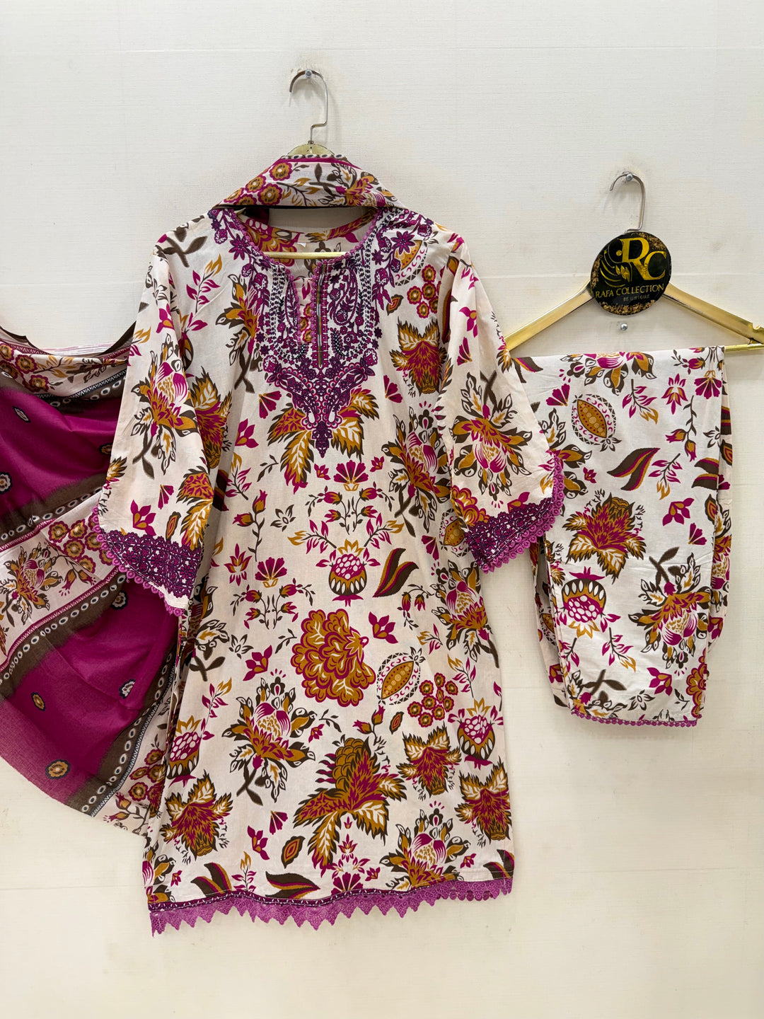 Cotton ready to wear suits