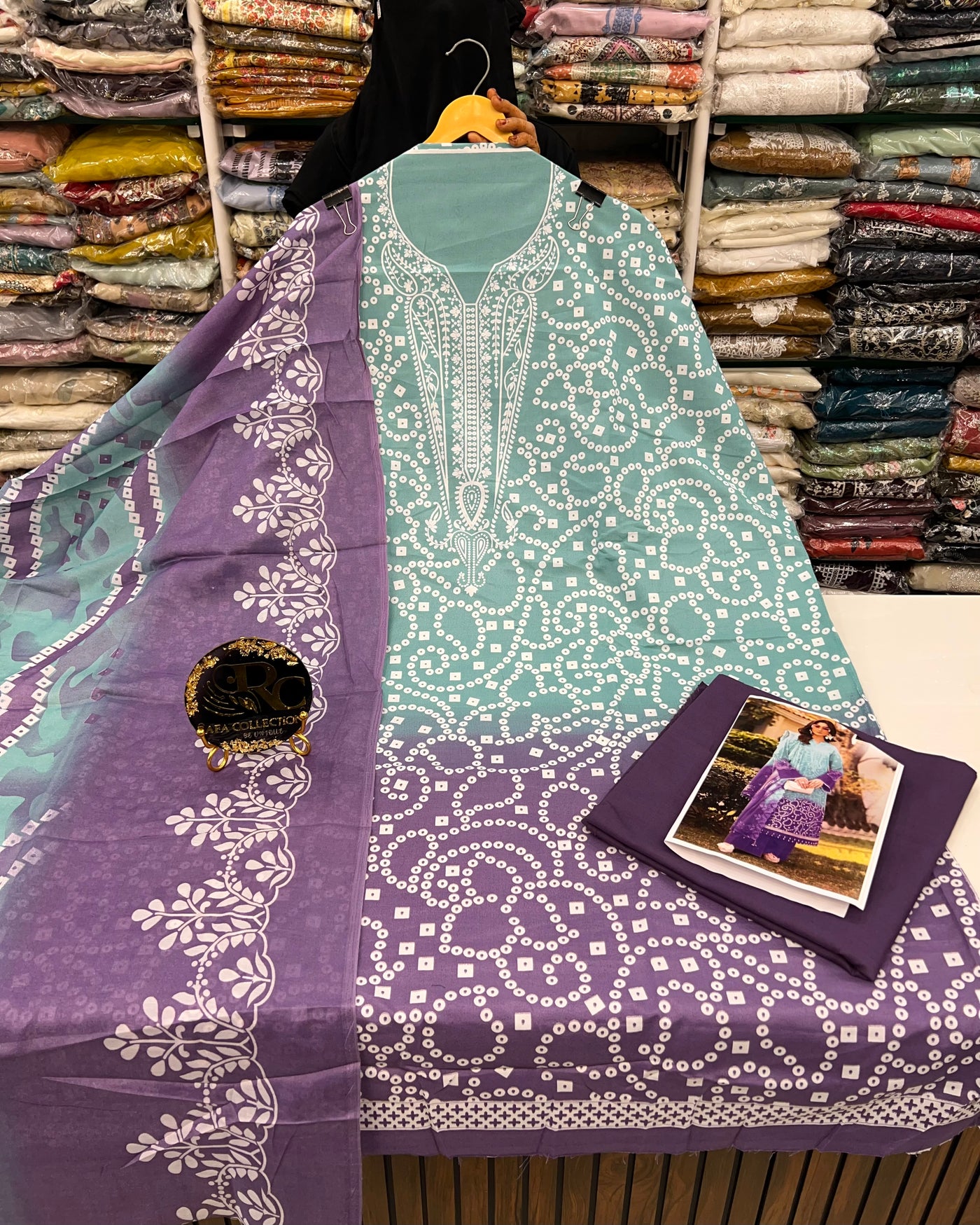 Cotton unstitched suits 2798