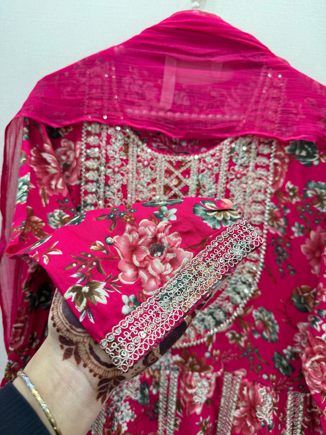 Anarkali embroidered Suits