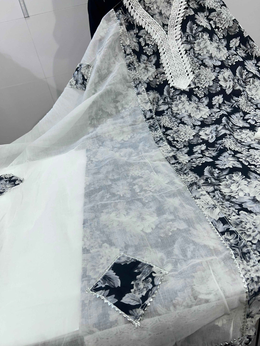 Cotton floral suits 2138