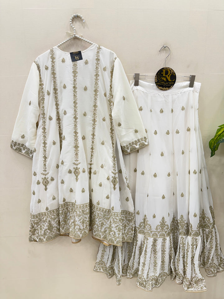 Pakistani Heavy farshi sharara suits