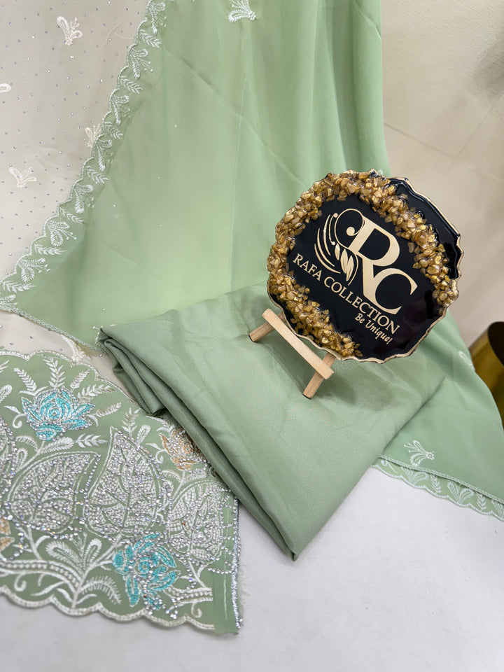 Georgette unstitched suits