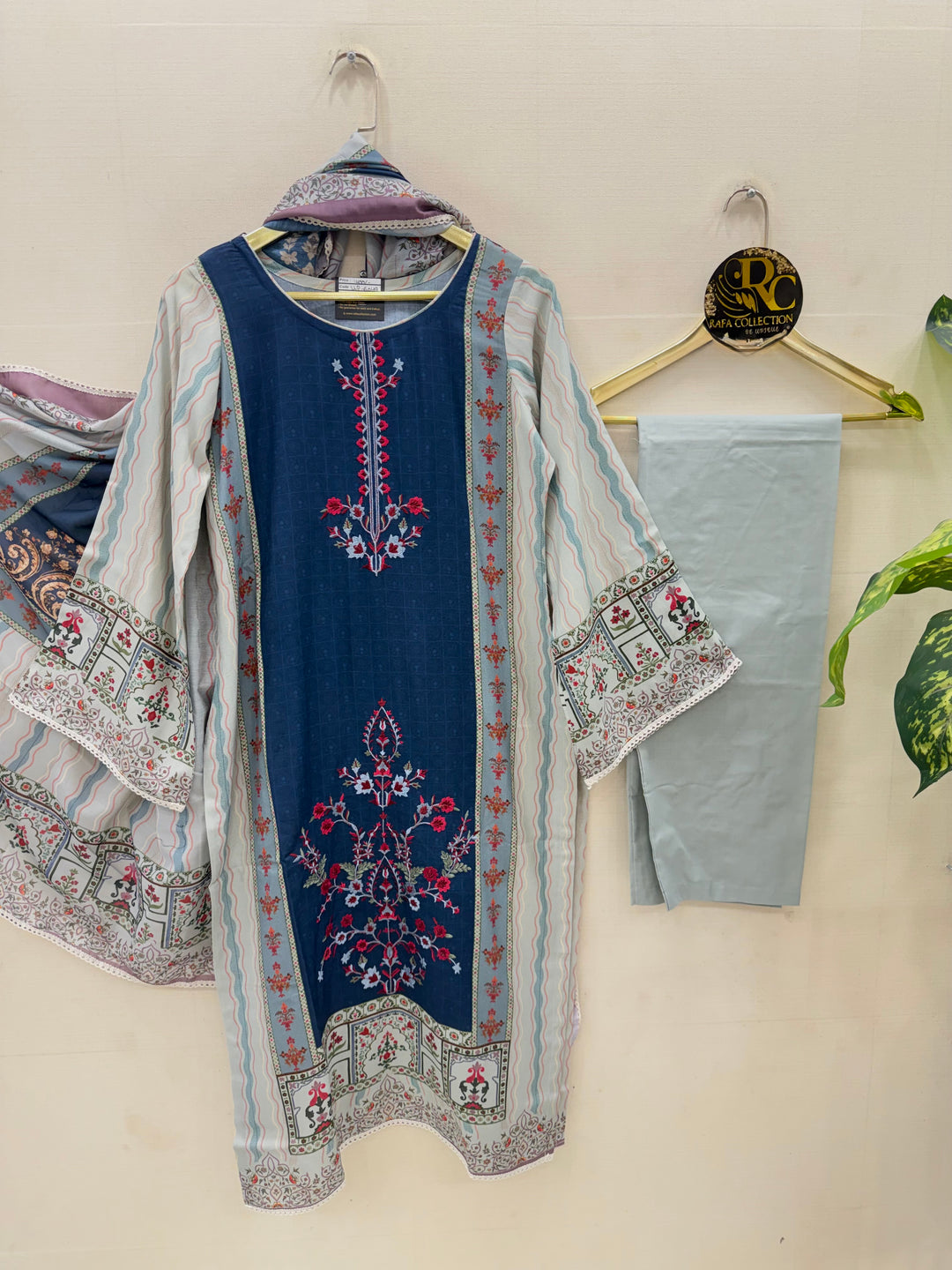 Cotton Embroidery Suits