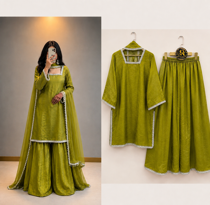 Shimmer Organza suits