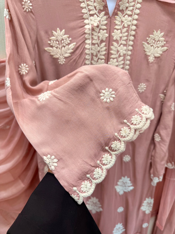 Lucknawi Embroidered Suits
