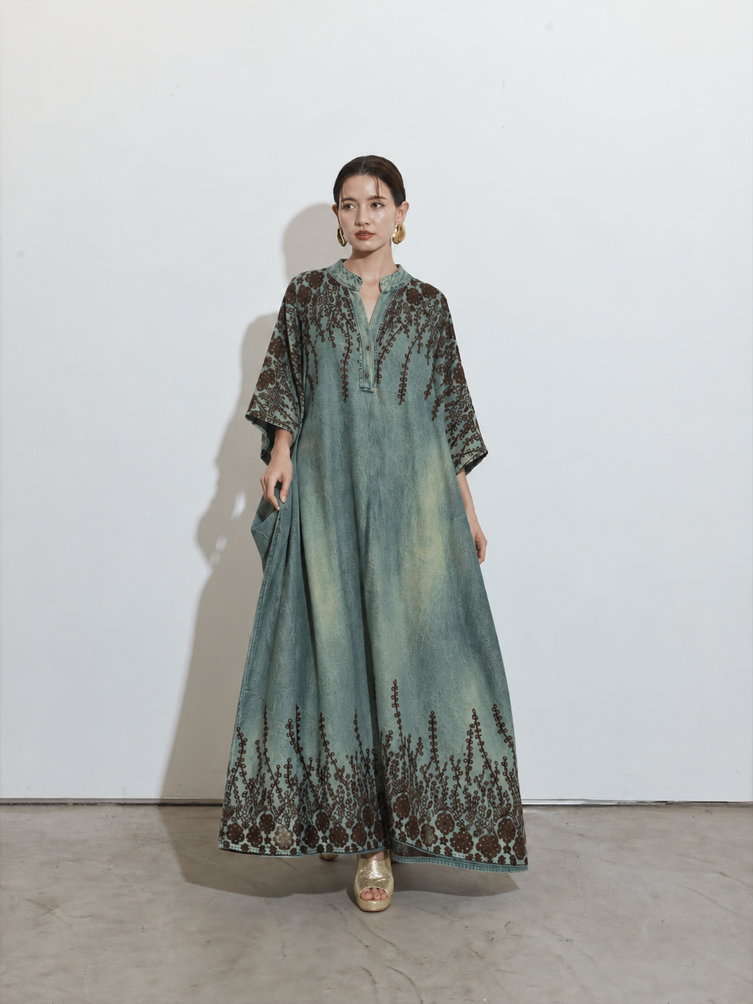 Denim Long Kaftan’s