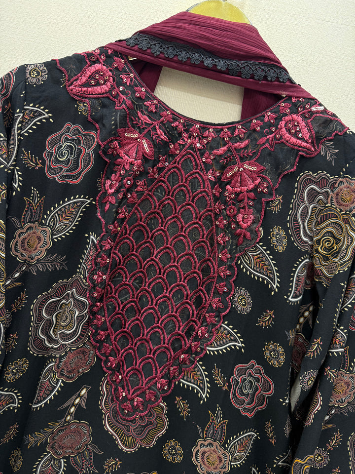 Pakistani cutwork suits