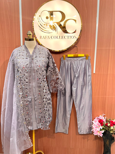 Pakistani cutwork formals 2551