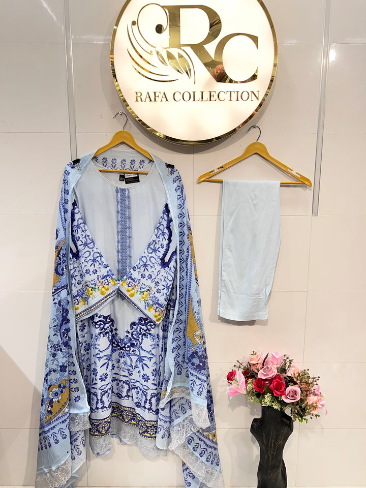 Lawn Embroidered Suits 2603