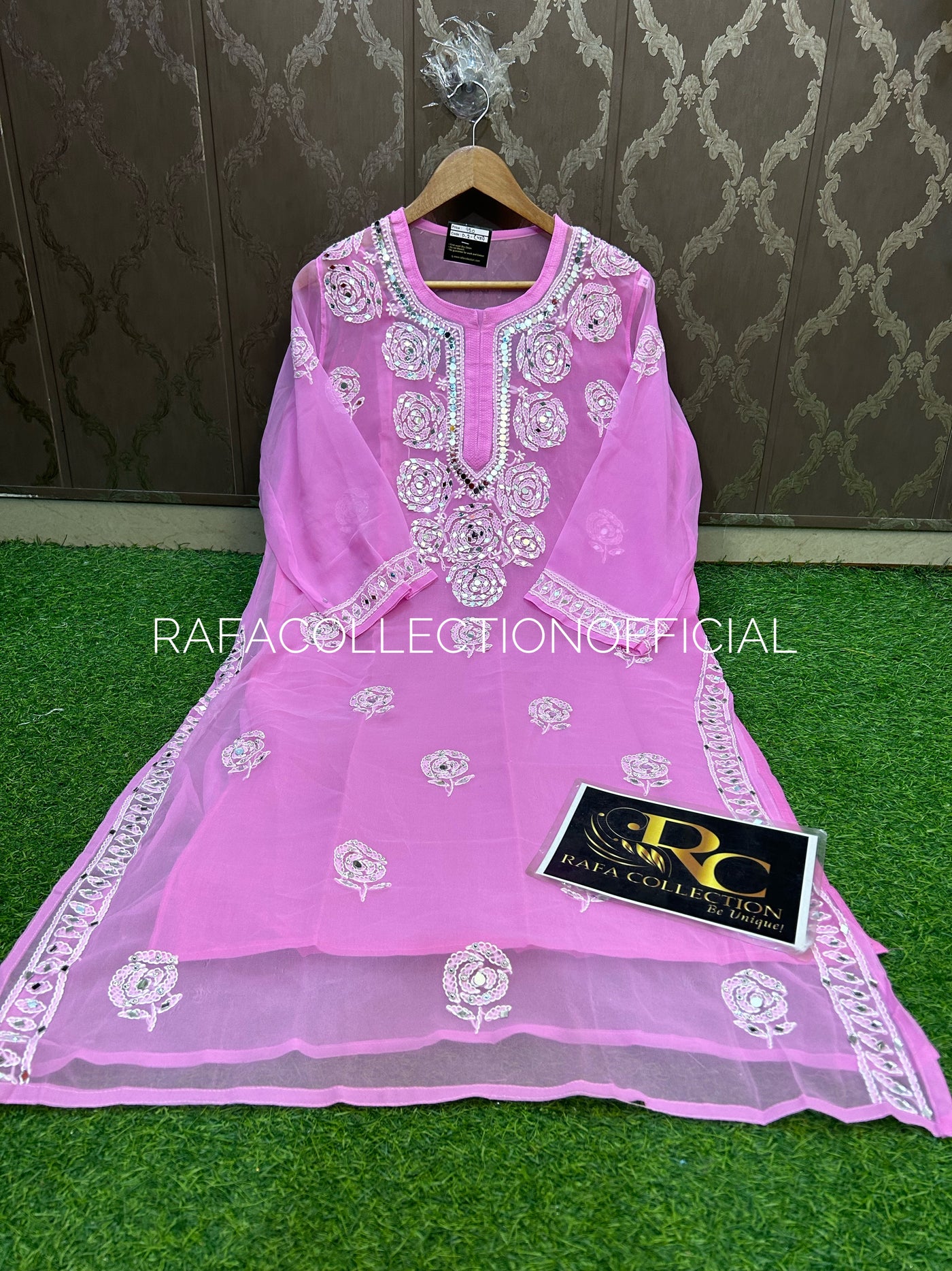 Lucknawi georgette kurti