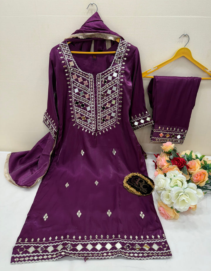 Shimmer viral mirror suits