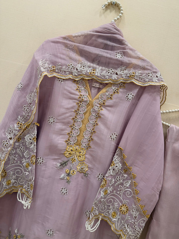 Premium cutwork suits