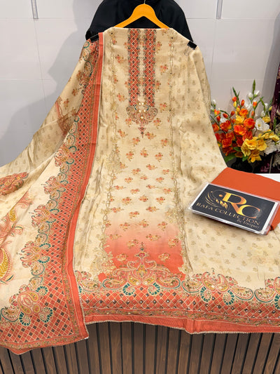 Pure Muslin Suit 1700