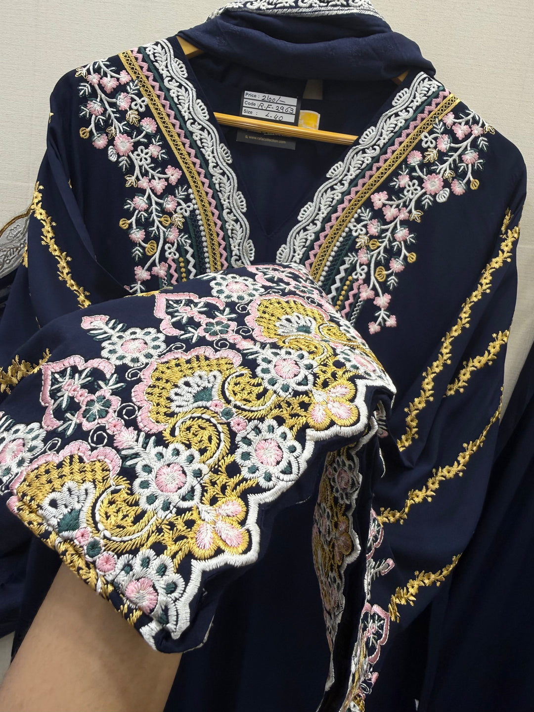 Embroidered formal suits 2963