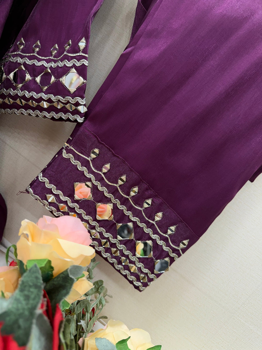 Shimmer viral mirror suits