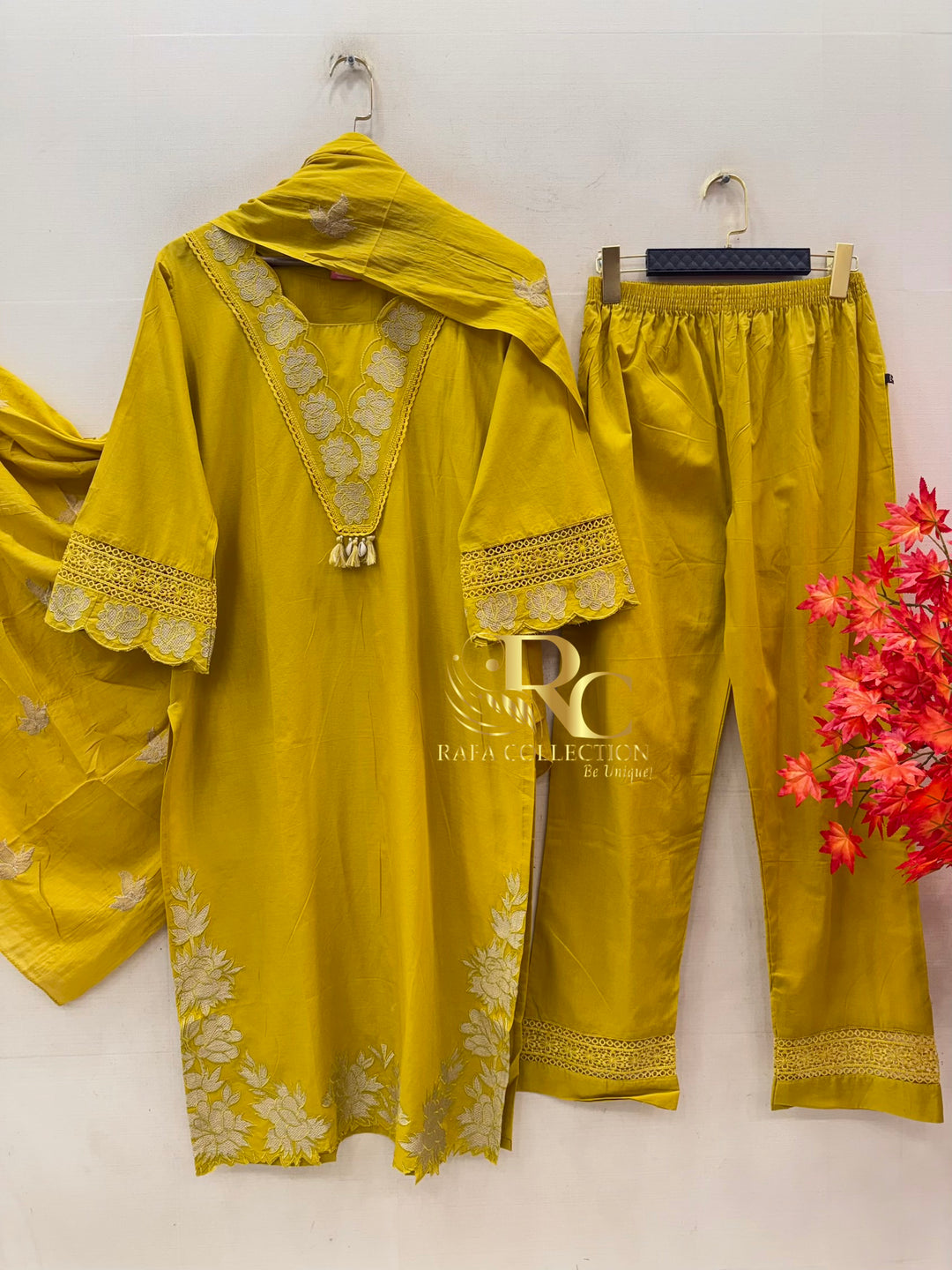 Embroidered Cotton Suits