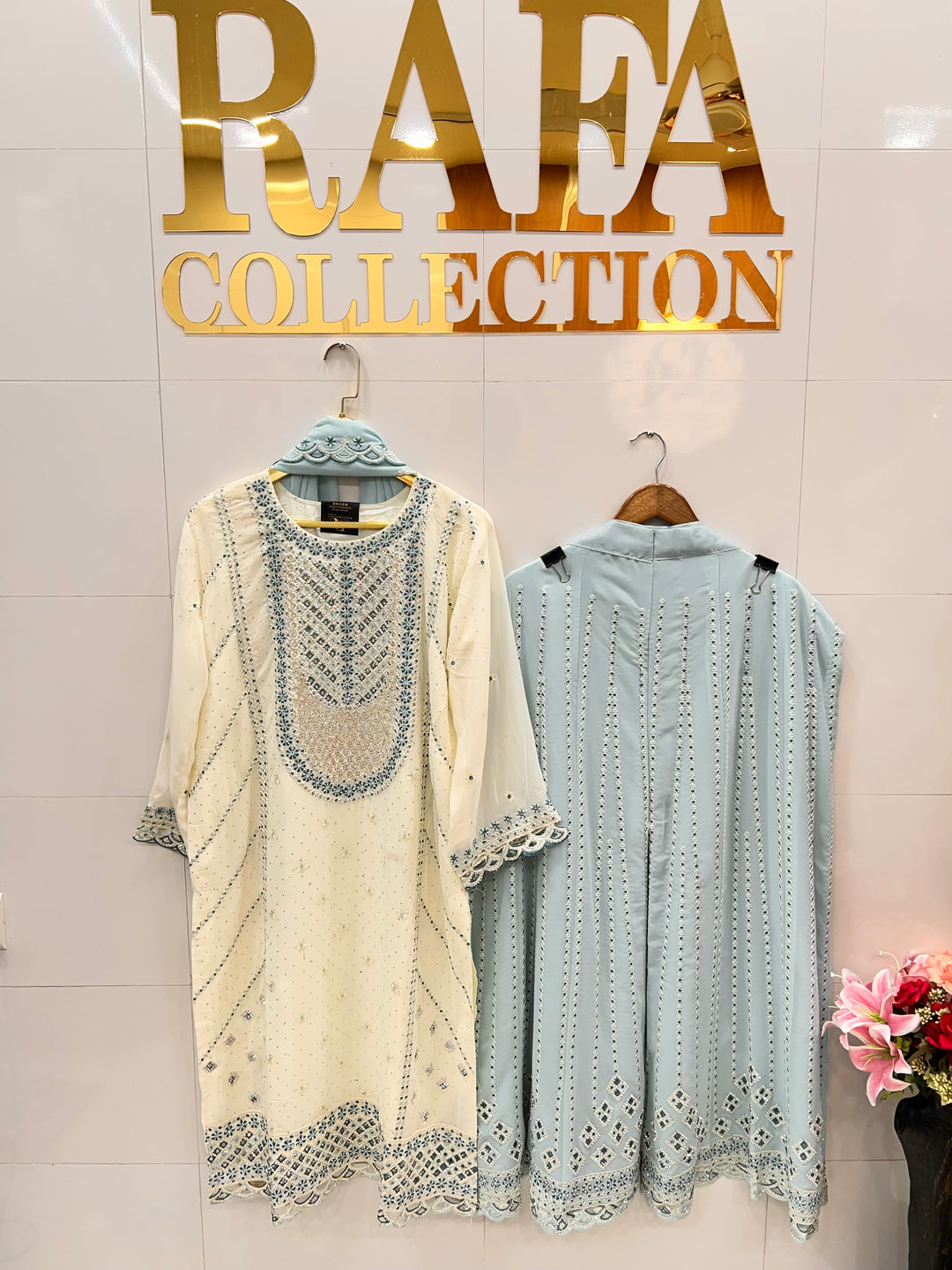 Pakistani party wear suits 17392
